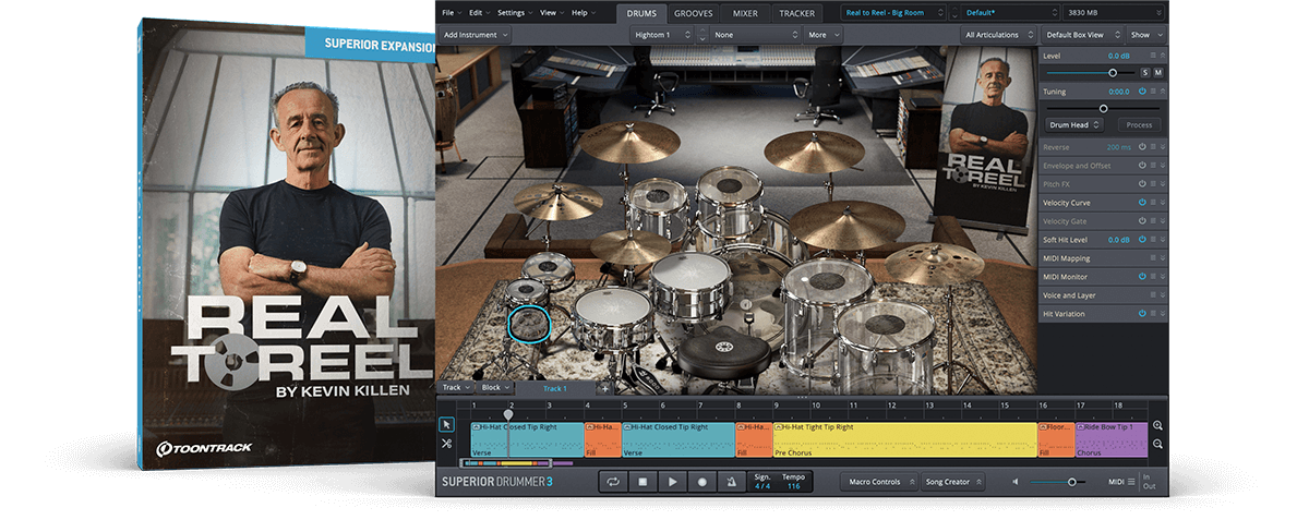 Toontrack SDX - Real to Reel